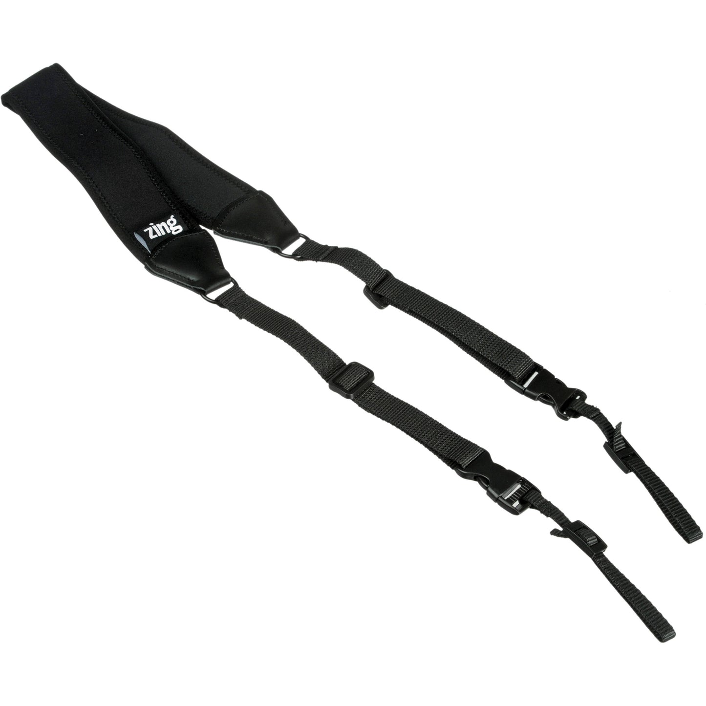 Zing Designs Neoprene Camera Neck Strap - Black