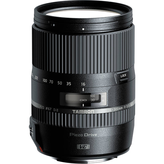 Tamron 16-300mm f3.5-6.3 Di II VC PZD Macro Refurbished Zoom Lens - Canon EF