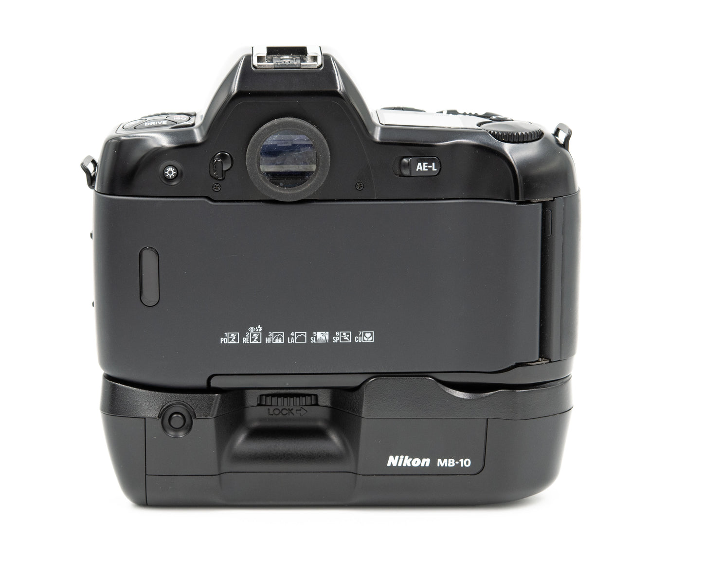 Pre-owned Nikon N90s with MB-10 grip and 50mm/1.8 kit