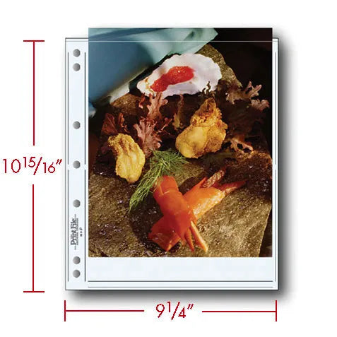 Print File 8x10 Print Archival Pages, 25 Pack
