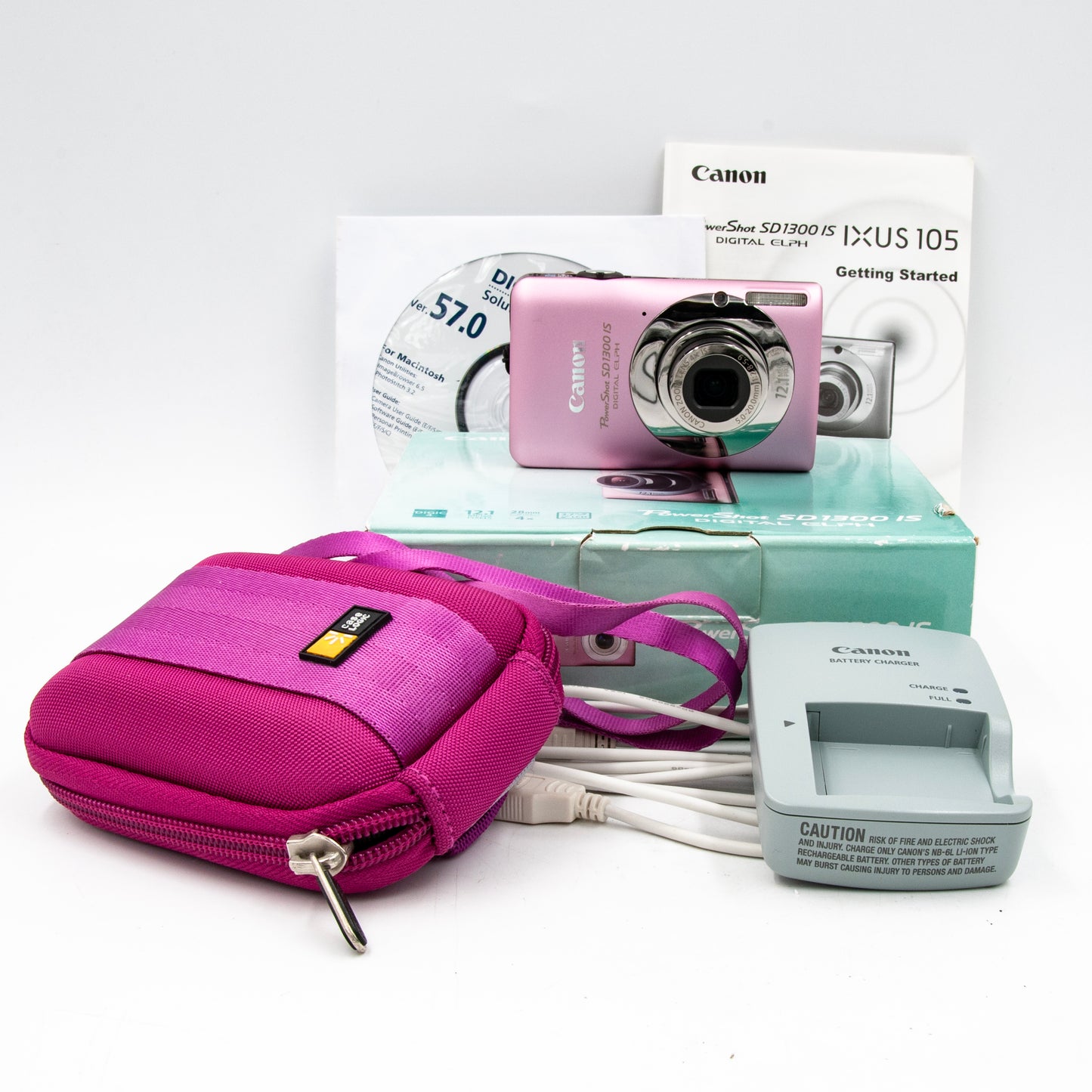 Pre-Owned Canon Powershot SD1300 IS Digital Camera