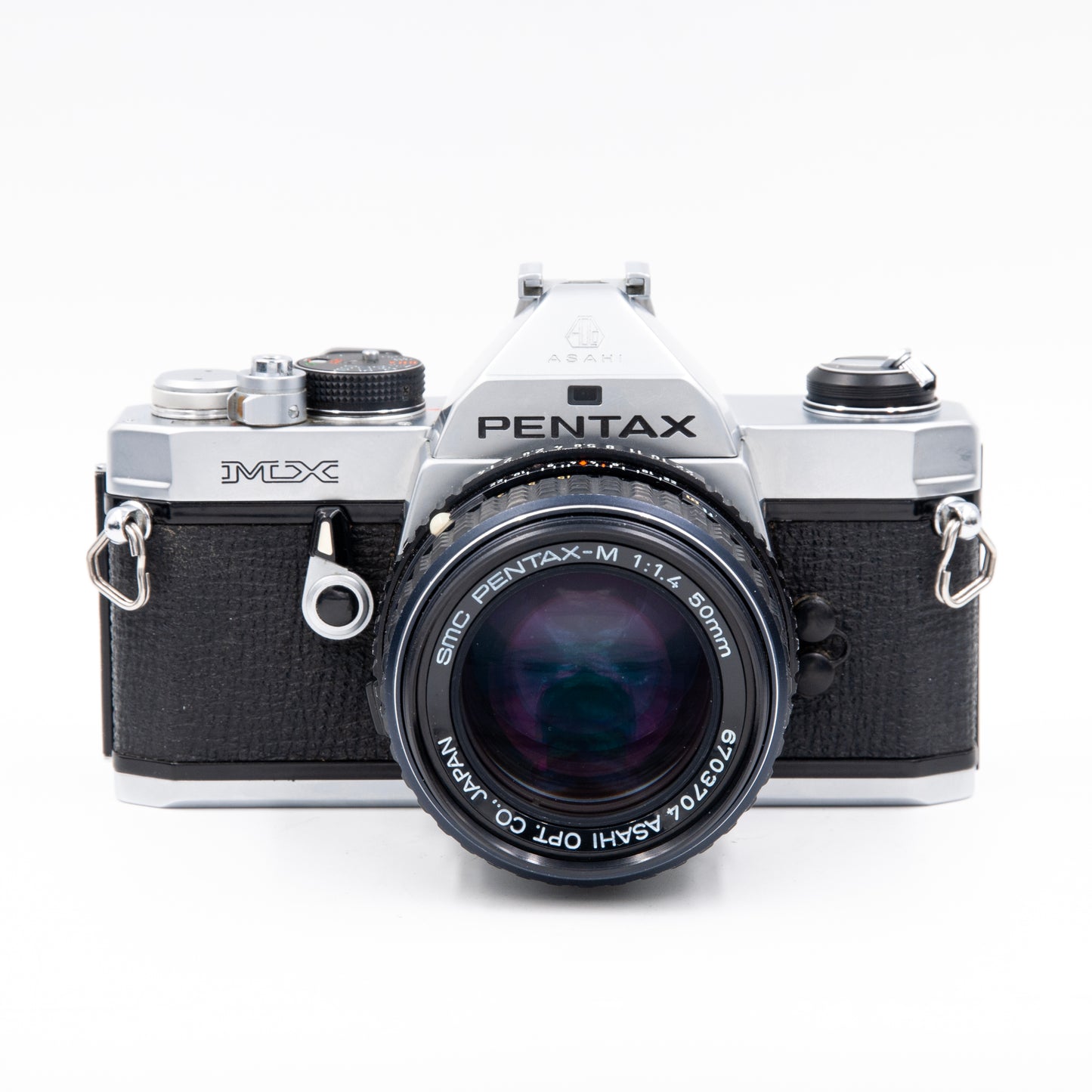 Pentax MX Chrome with SMC Pentax 50mm f1.4 Lens