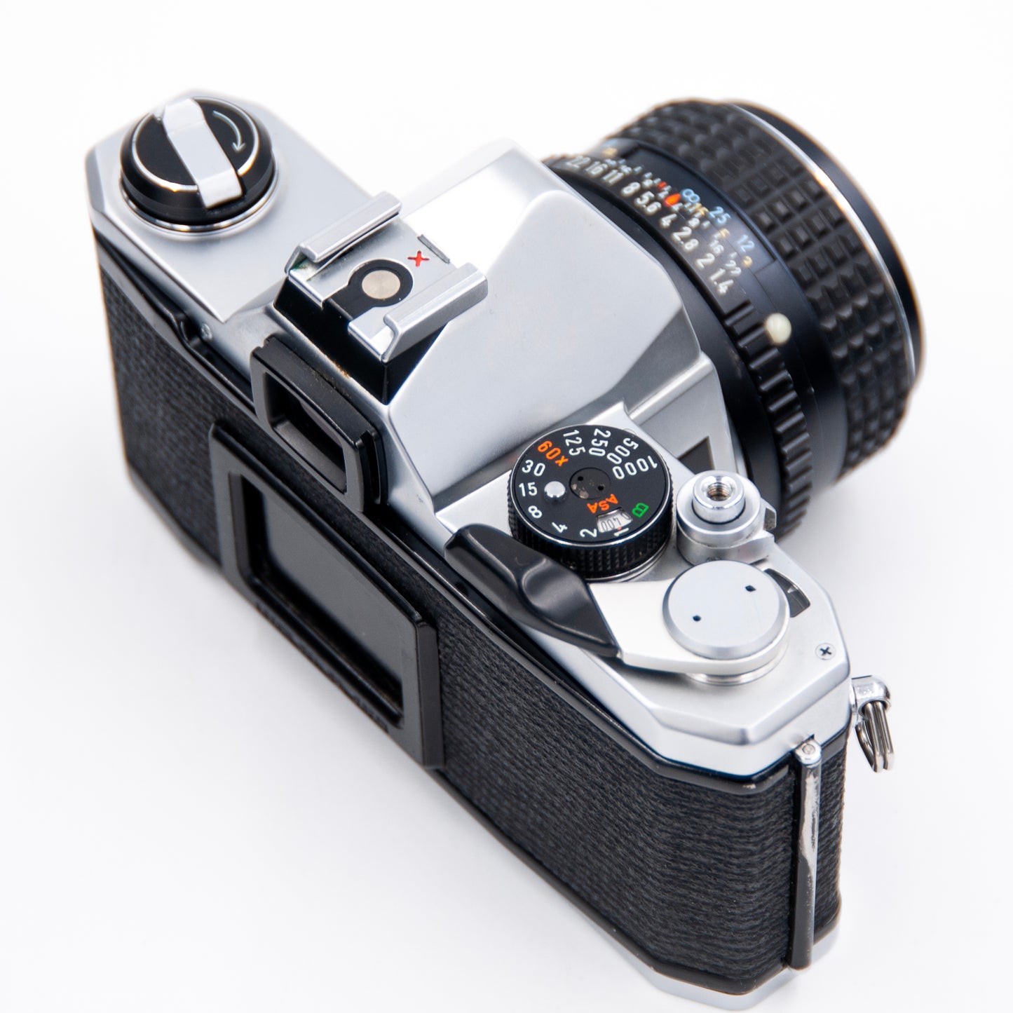 Pentax MX Chrome with SMC Pentax 50mm f1.4 Lens
