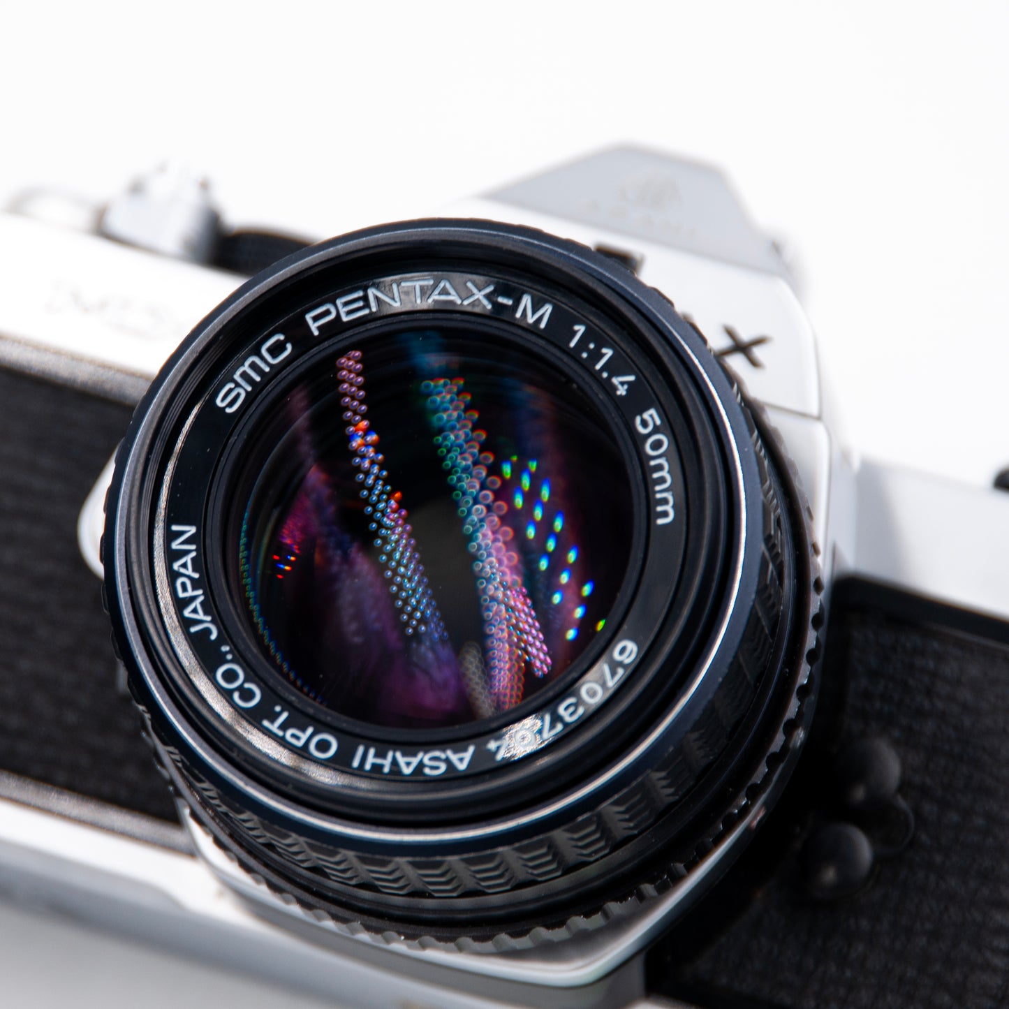 Pentax MX Chrome with SMC Pentax 50mm f1.4 Lens