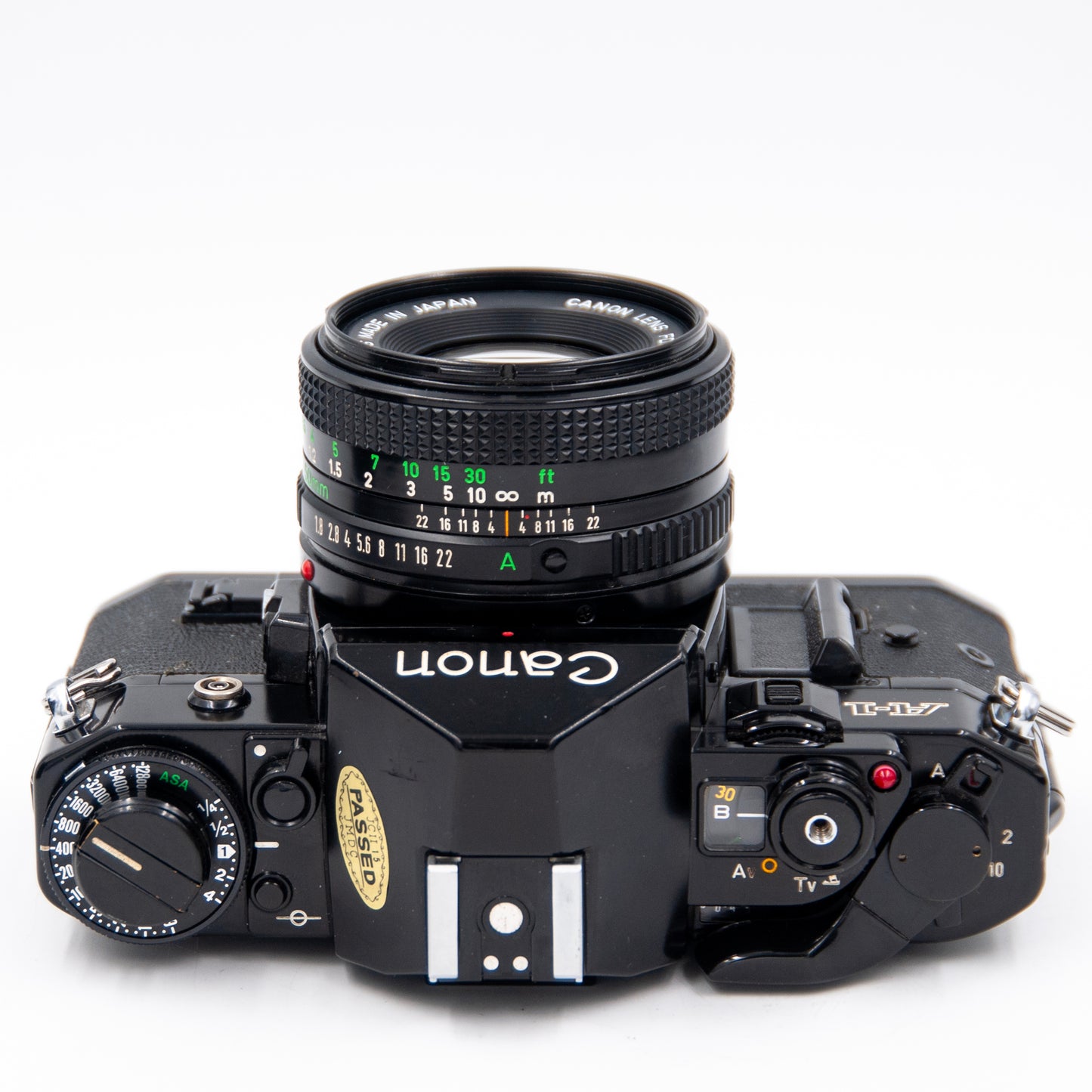 Canon A-1 with Canon FD 50mm f1.8 Lens