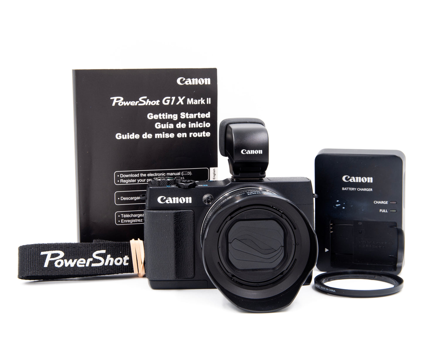 Canon PowerShot G1 X Mark II Pre-Owned 12.8MP Point and Shoot Camera