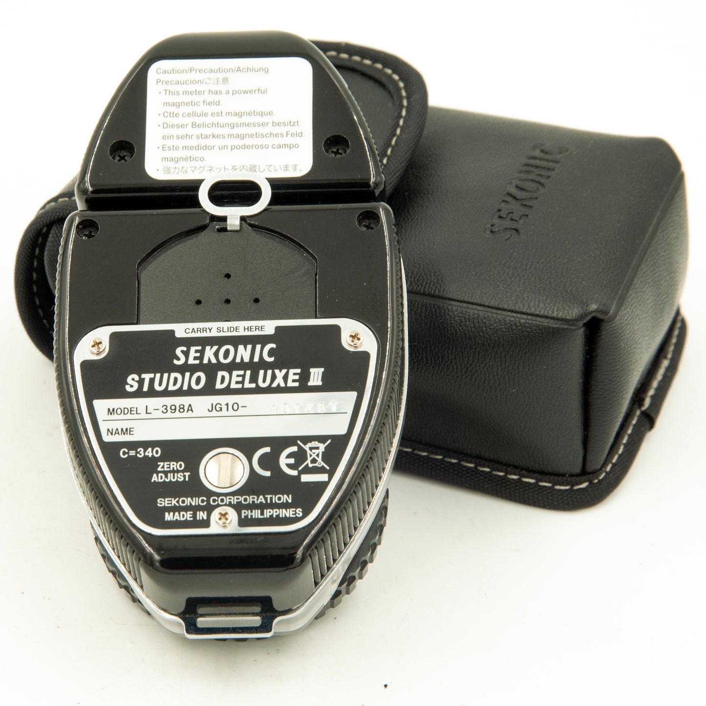 Sekonic L-398A Studio Deluxe III Analog Light Meter