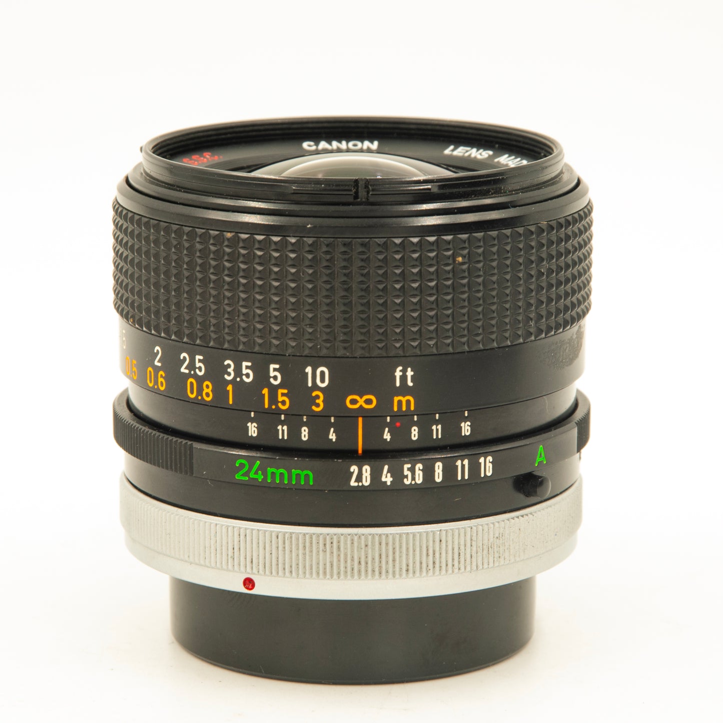 Canon FD 24mm f2.8 S.S.C. Wide-Angle Prime Lens