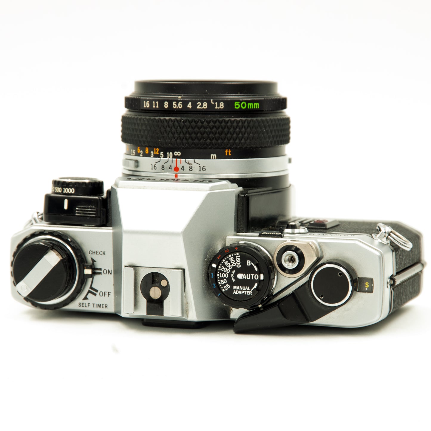 Olympus OM-10 w/Manual Adapter & Zuiko 50mm f1.8