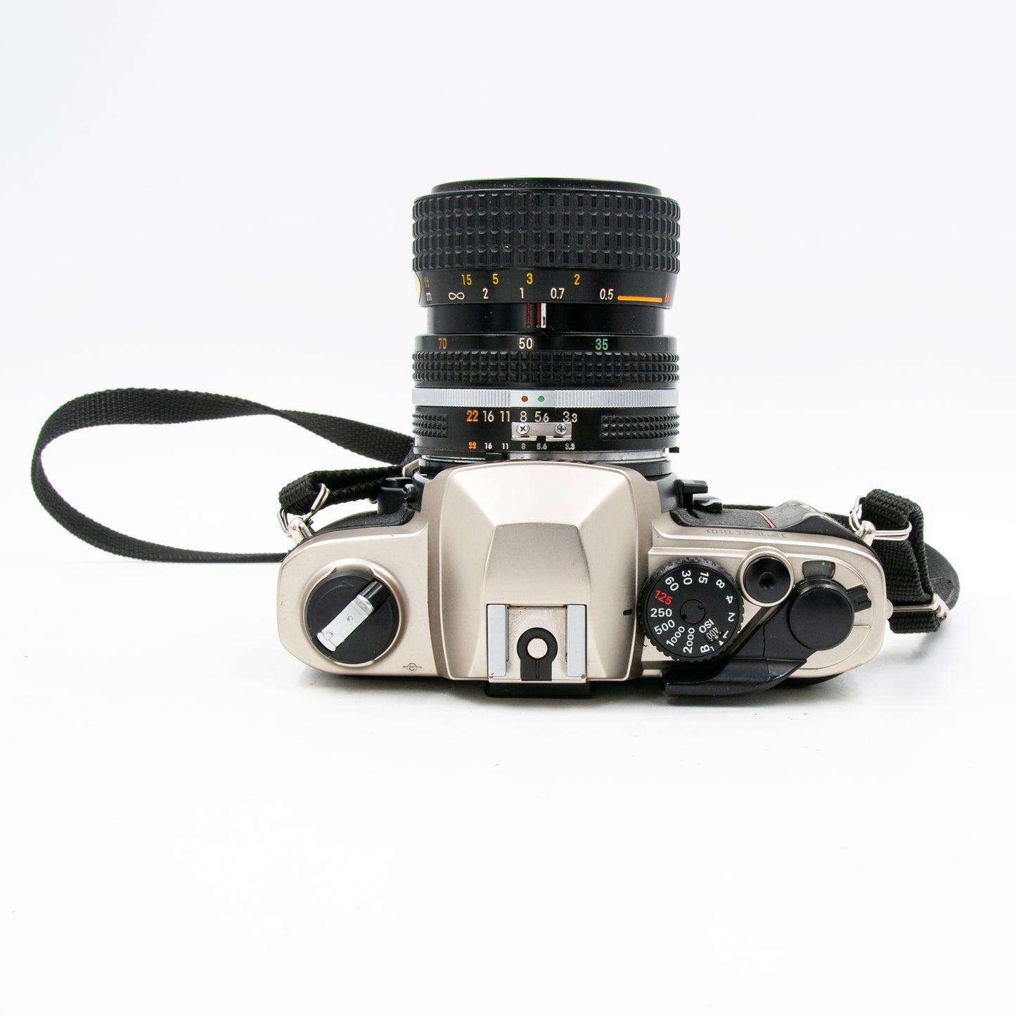 Pre-Owned Nikon FM10 Film Camera w/35-70mm f/3.3-4.5 Zoom Lens, Strap & Case