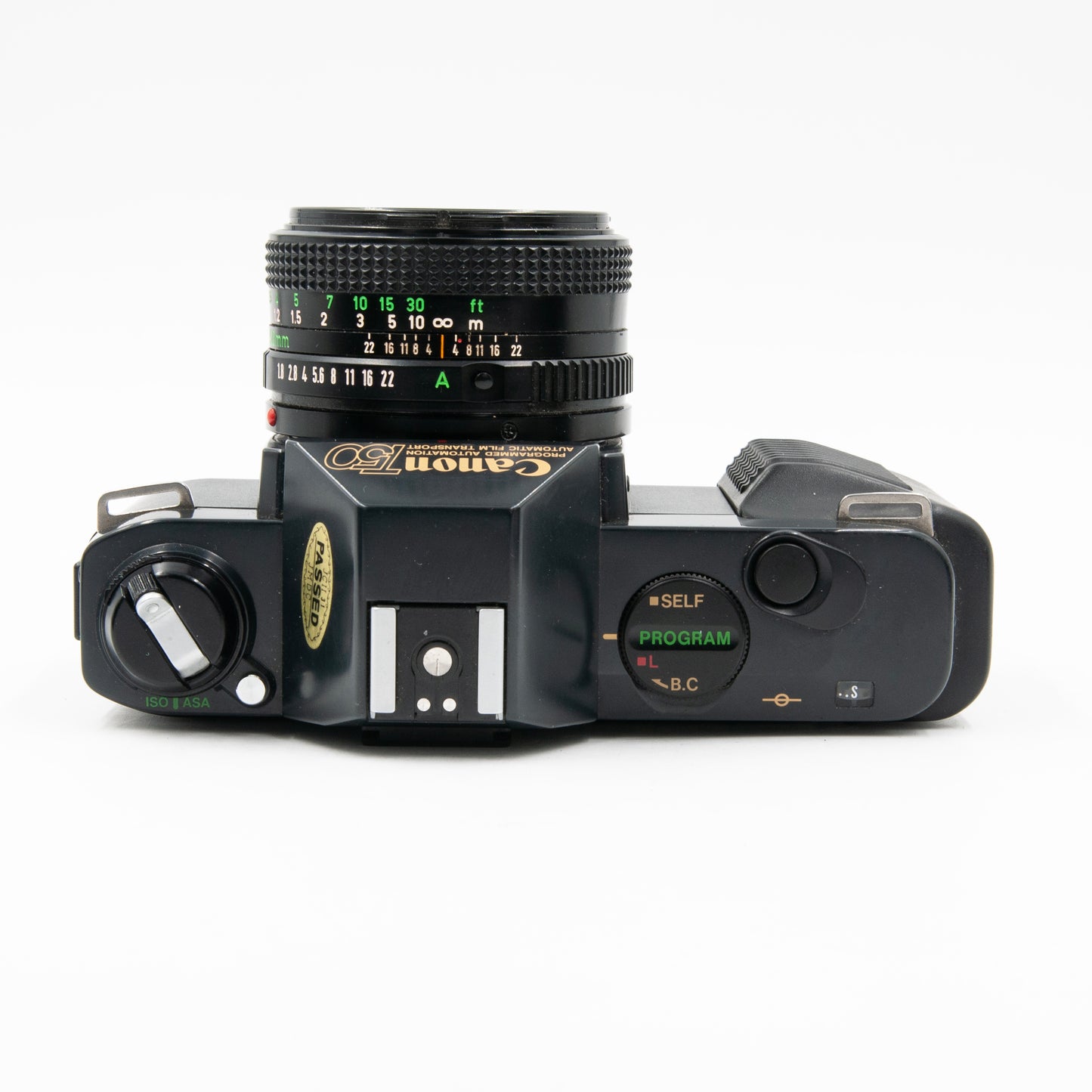 Pre-Owned Canon T50 35mm Film Camera w/50mm f/1.8 Lens