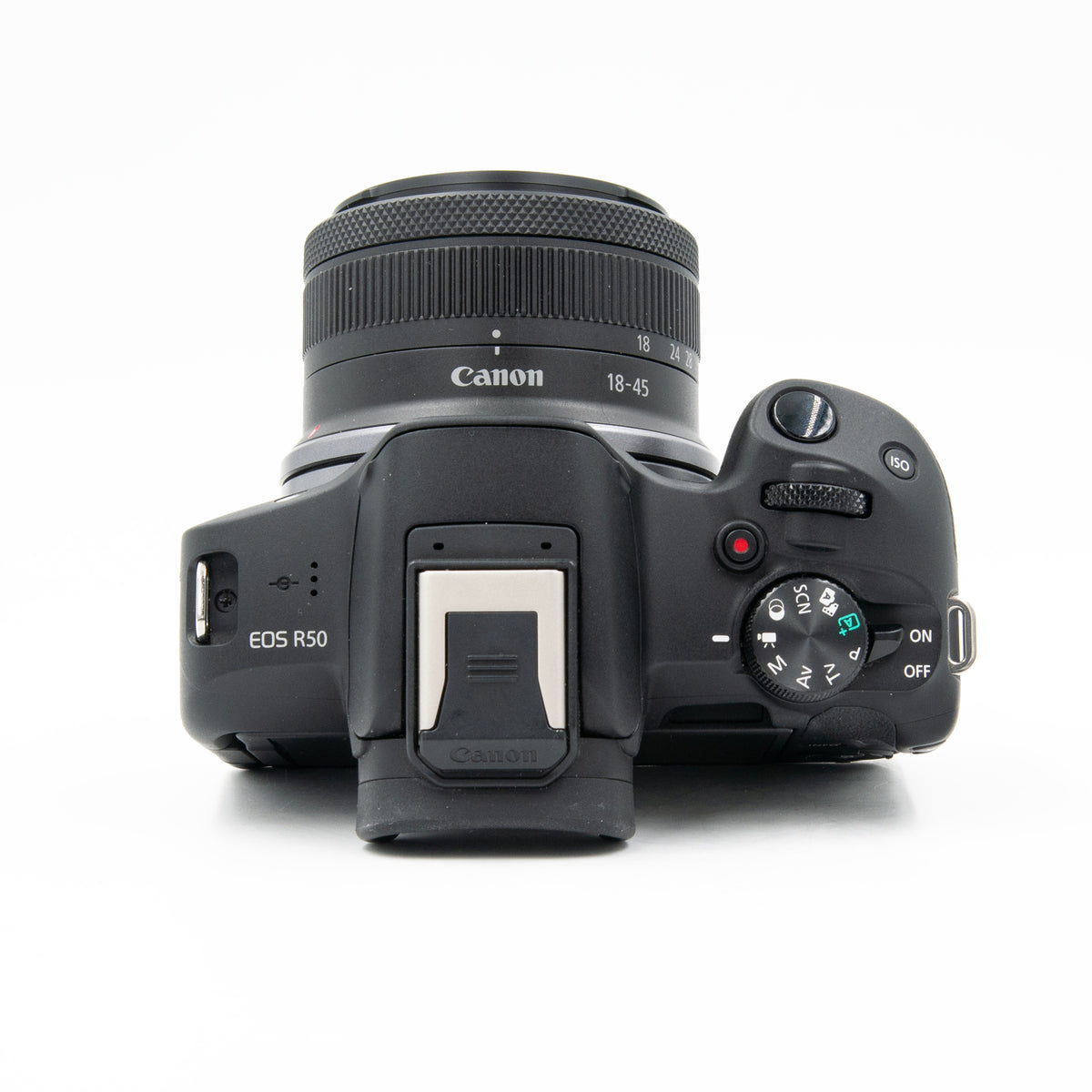 Pre-Owned Canon EOS R50 24.2MP Mirrorless Camera w/RF-S 18-45mm f/4.5-6.3 Lens