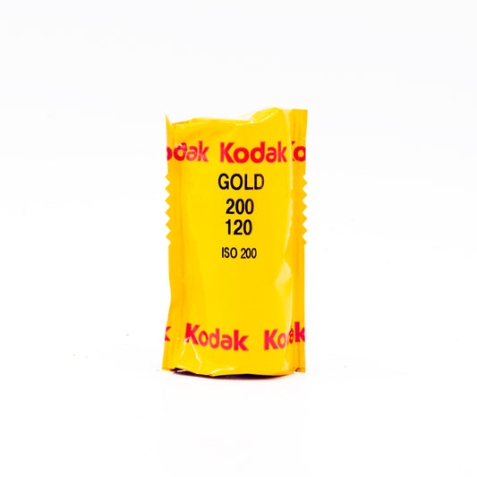 Kodak Gold 200 ISO Color Film, 120 Medium Format