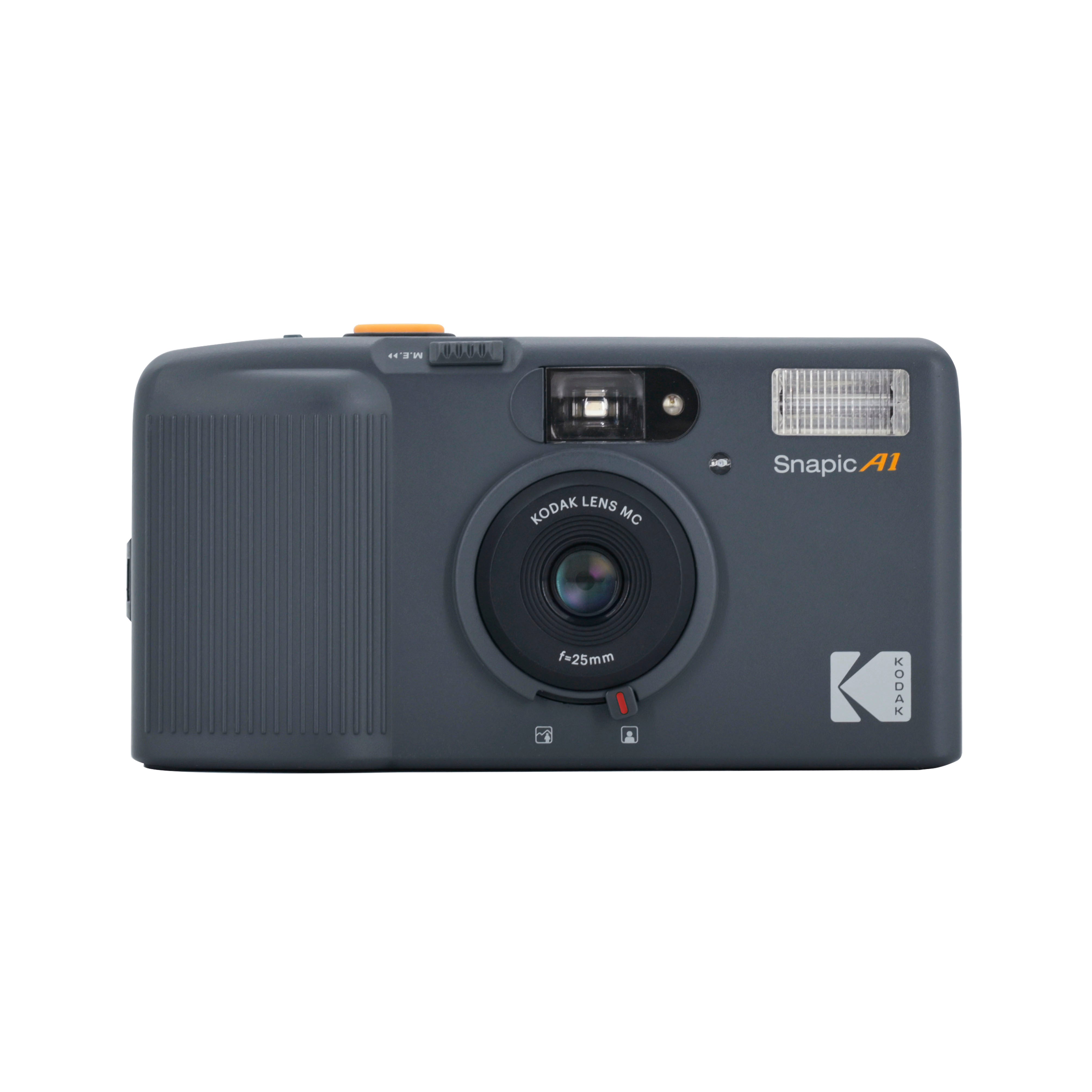 KODAK Snapic A1 フィルムカメラ ライノグレー Kodak Snapic A1 35mm Film Point and Shoot - Rhino Grey – Alpine Camera