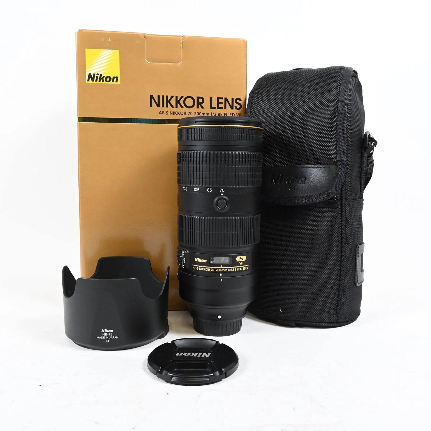 Pre-Owned Nikon AF-S NIKKOR 70-200mm f/2.8E FL ED VR Lens