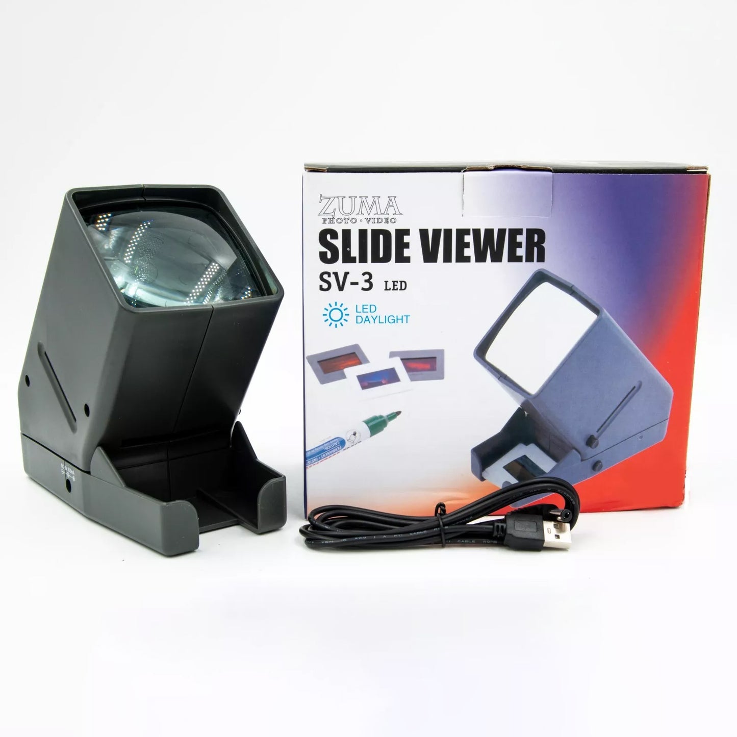 Zuma SV-3 LED 35mm Film Slide Viewer