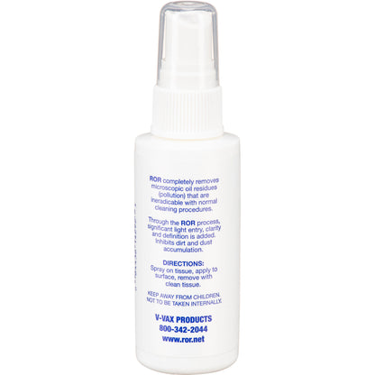 ROR - Residual Oil Remover Cleaning Solution (2.0 oz Spray Bottle)
