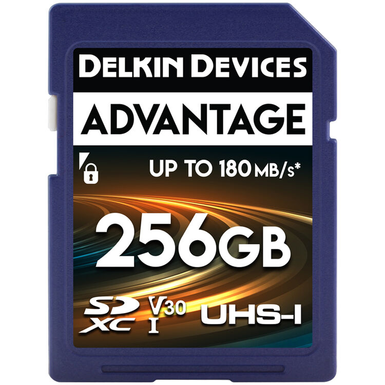 Delkin Devices 256GB Advantage UHS-I SDXC Memory Card