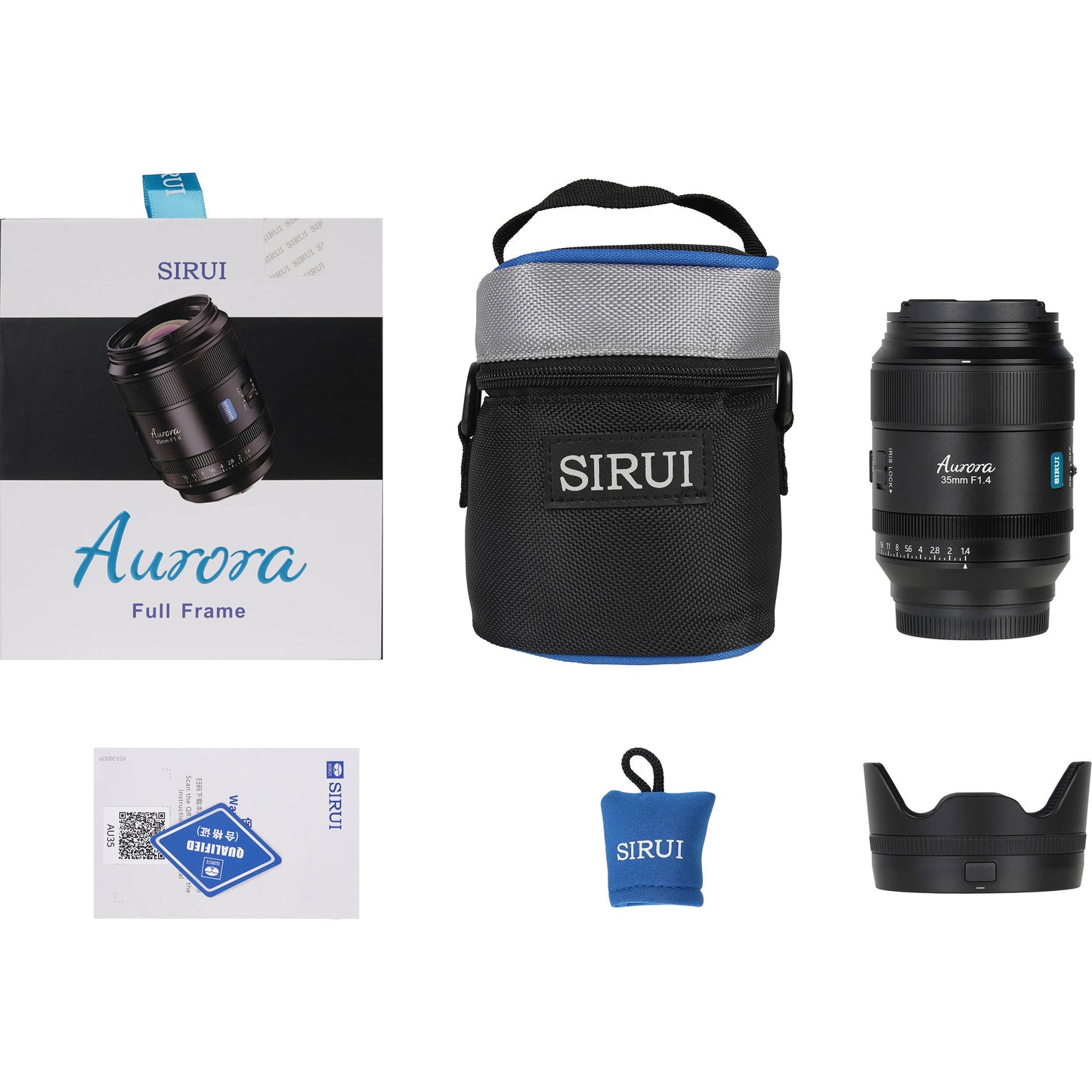 Sirui Aurora Series 35mm f1.4 Full-Frame Wide-Angle Mirrorless Lens