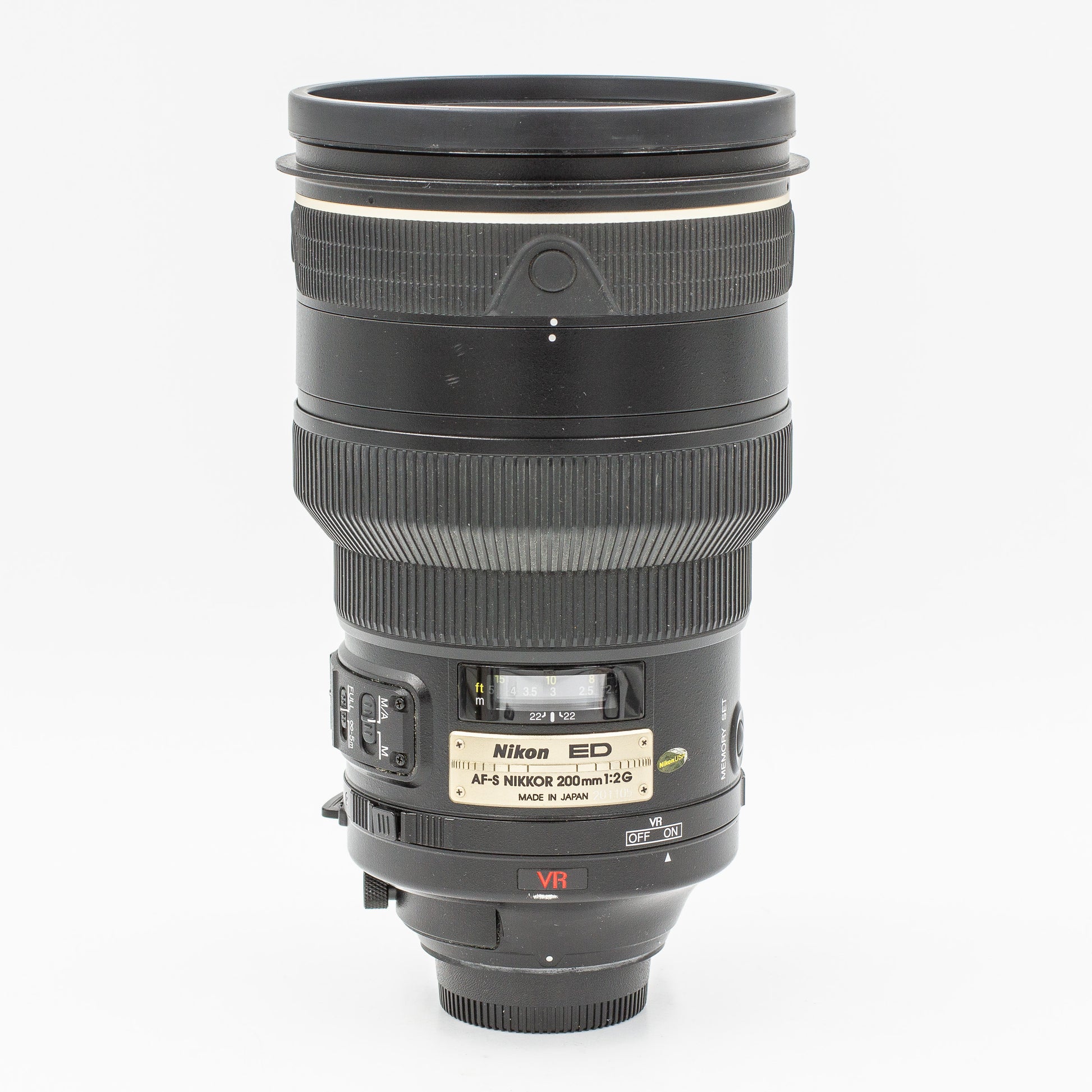 Nikon AF-S VR NIKKOR 200mm f/2G IF-ED Telephoto Prime Lens