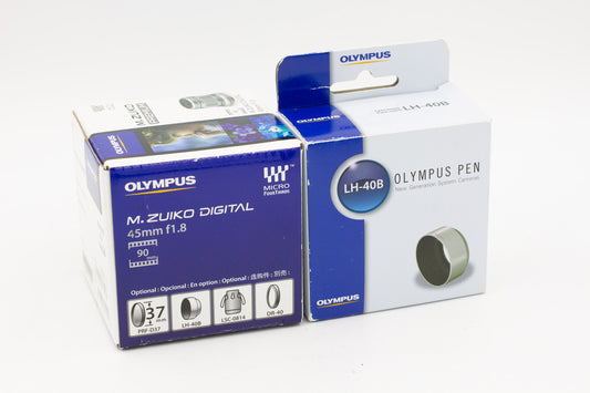 Pre Owned Olympus M.Zuiko Digital 45mm f/1.8