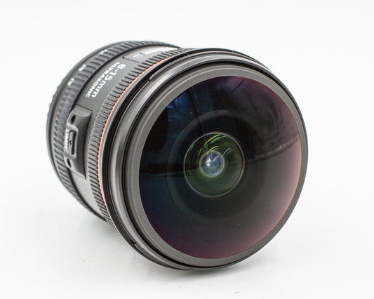 Canon EF 8-15mm f4 L USM Fisheye Zoom Lens