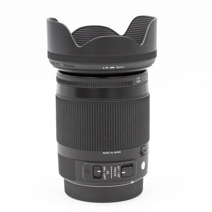 Pre-Owned Sigma Contemporary 18-300mm F3.5-6.3 DC MACRO OS HSM for Canon EF-S