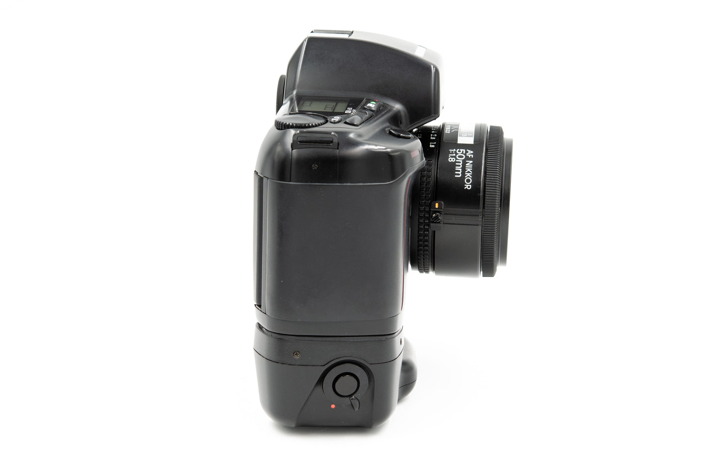 Pre-owned Nikon N90s with MB-10 grip and 50mm/1.8 kit