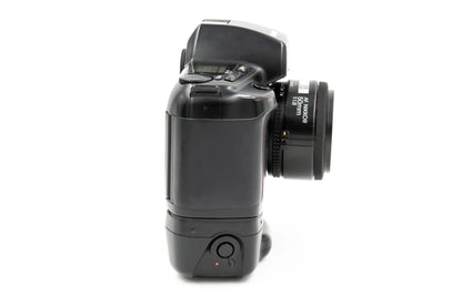 Pre-owned Nikon N90s with MB-10 grip and 50mm/1.8 kit