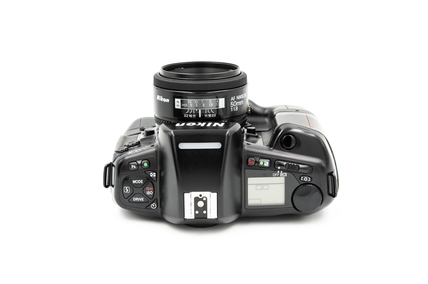 Pre-owned Nikon N90s with MB-10 grip and 50mm/1.8 kit