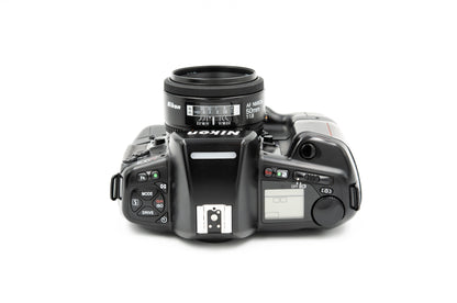 Pre-owned Nikon N90s with MB-10 grip and 50mm/1.8 kit