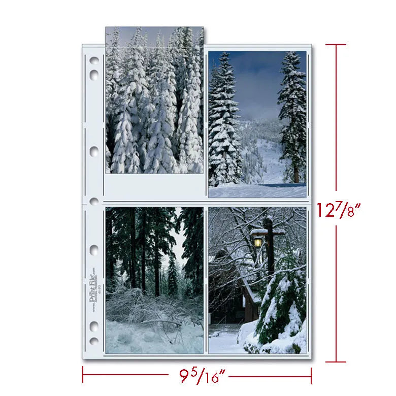 Print File Print File 46-8G 25pk: Double-Sided 4x6 Print Archival Pages – Alpine ...