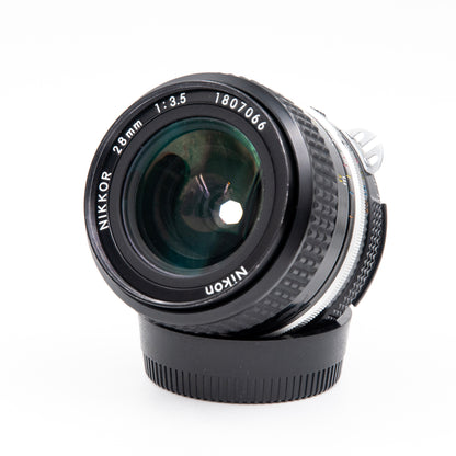 Nikon Nikkor 28mm f3.5 AI Wide-Angle Prime Lens