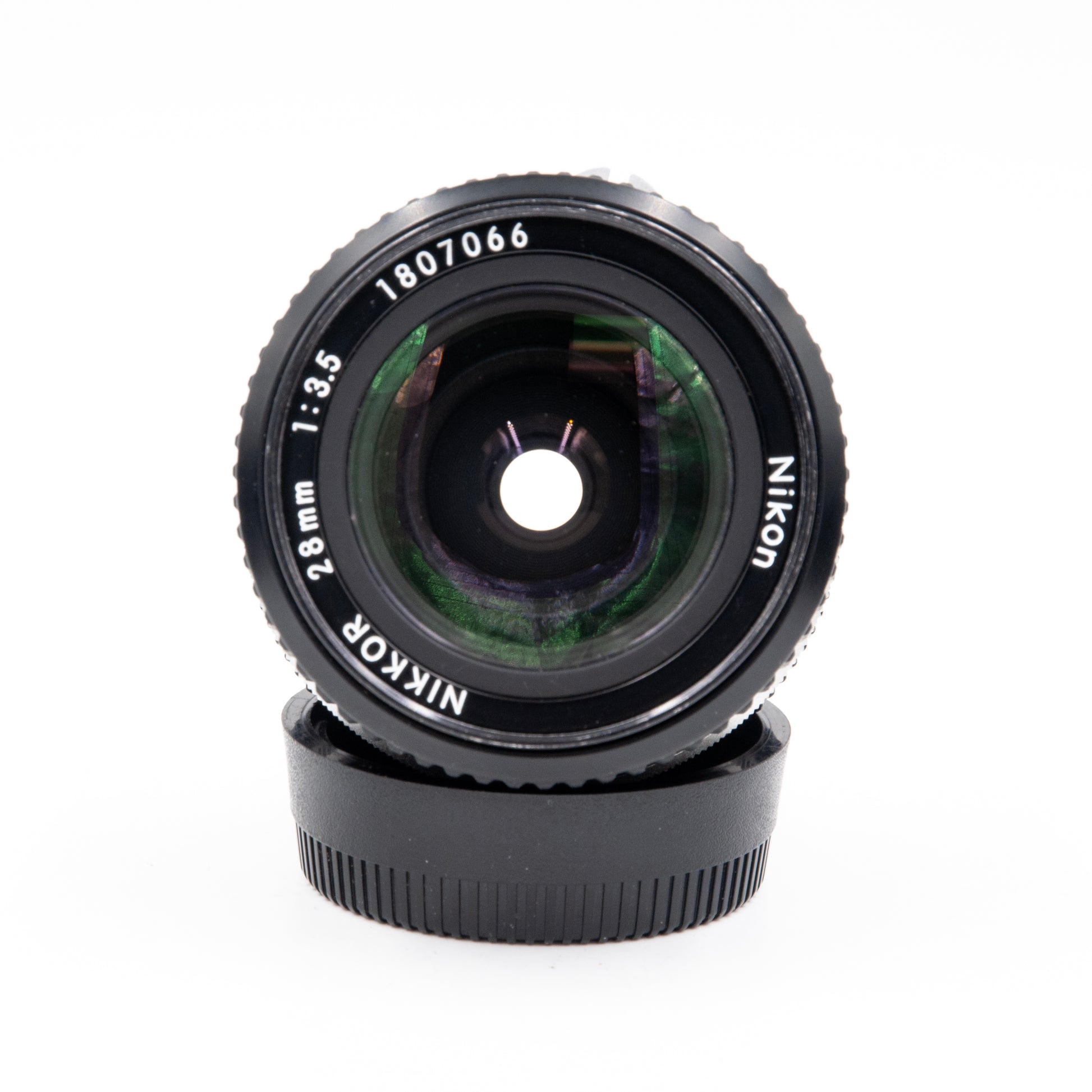 Nikon Lens Nikon 28mm F3 Nikon 28mm Nikkor K Pre-AI Lens