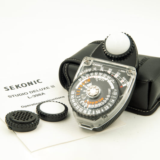 Sekonic L-398A Studio Deluxe III Analog Light Meter