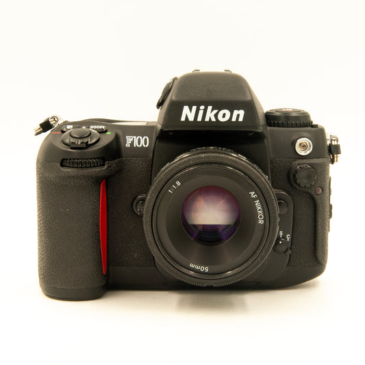 Nikon F100 35mm Film SLR with AF Nikkor 50mm f1.8
