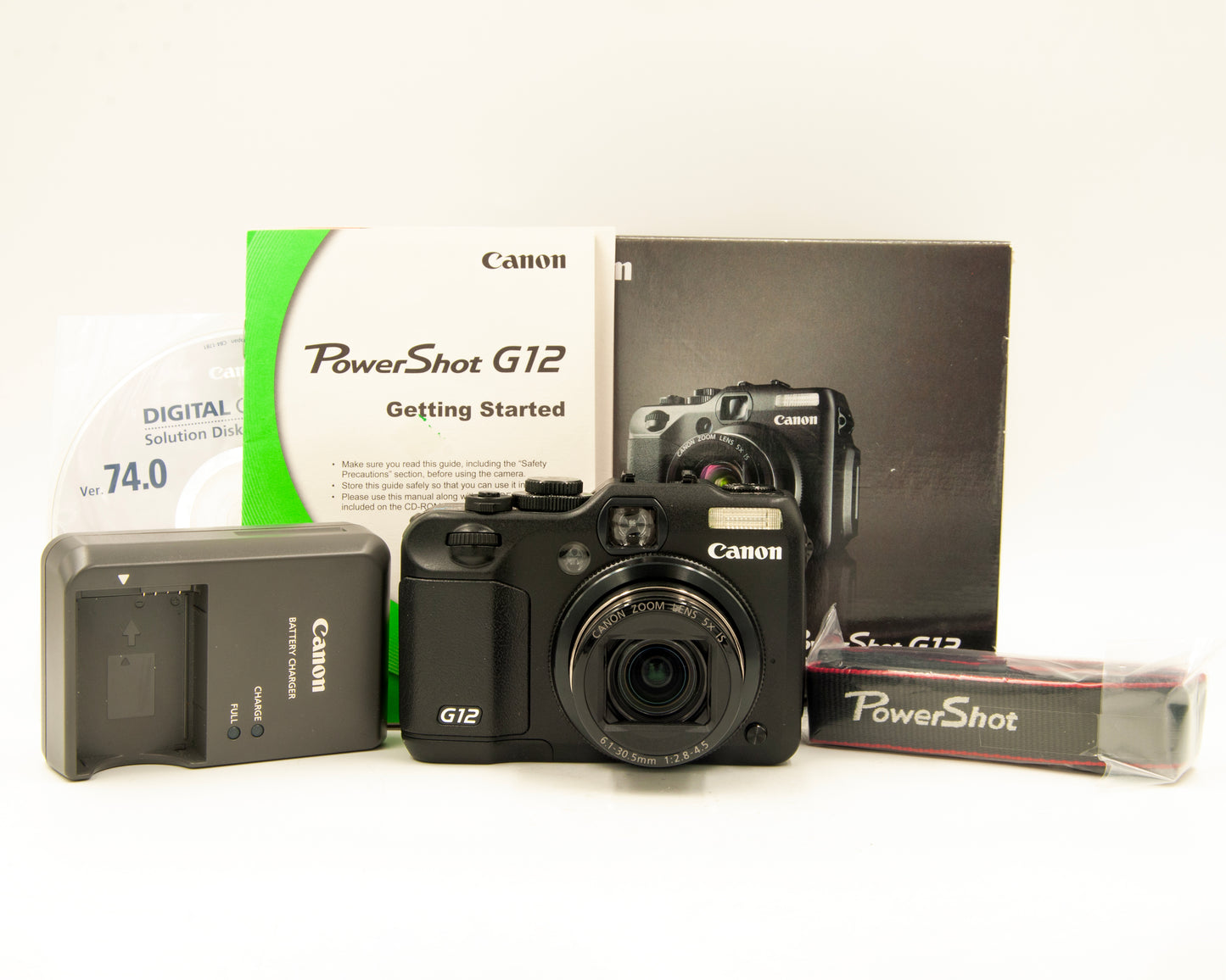 Canon PowerShot G12 10MP Compact Camera