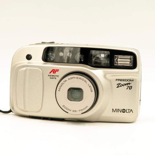 Minolta Freedom Zoom 70 35mm Film Point and Shoot