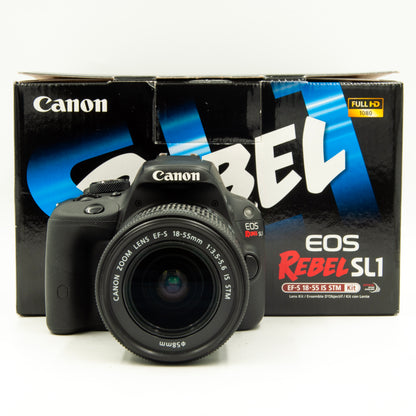 Canon SL1 18MP DSLR w/18-55mm Lens
