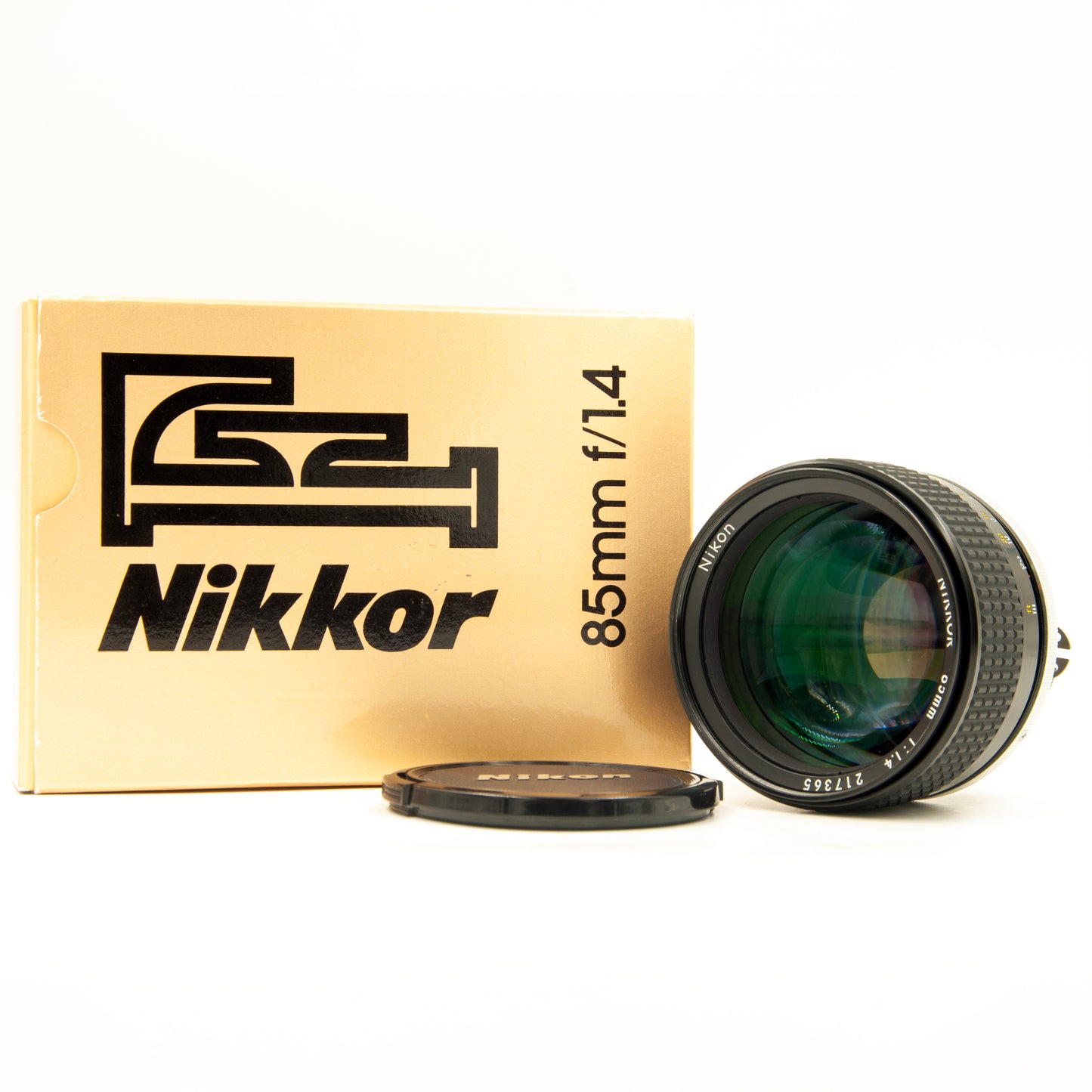 Nikon Nikkor 85mm f1.4 AI-S Manual Focus Lens