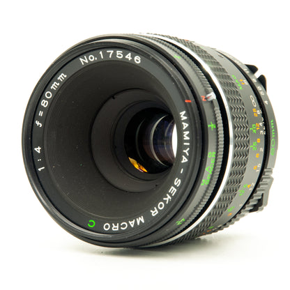 Mamiya-Sekor C 80mm f4 Macro Lens for M645 Series