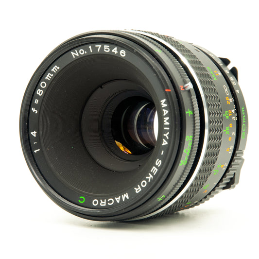 Mamiya-Sekor C 80mm f4 Macro Lens for M645 Series