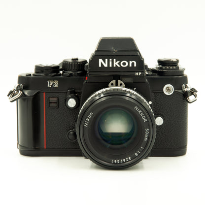 Nikon F3 HP with Nikkor 50mm f1.8 AI-S Lens