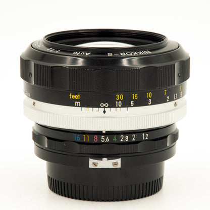 Nikon Nikkor 55mm f1.2 Early Non-AI Fast Prime Lens