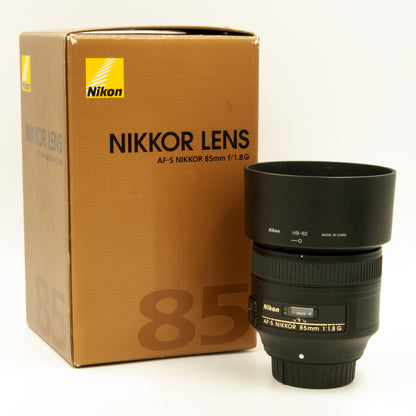 Nikon AF-S Nikkor 85mm f1.8G Portrait Lens