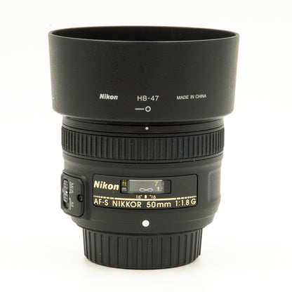 Nikon AF-S Nikkor 50mm f1.8G Prime Lens