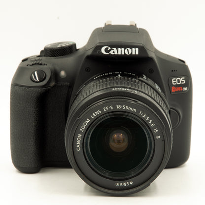 Canon EOS Rebel T6 18MP DSLR w/18-55mm Lens