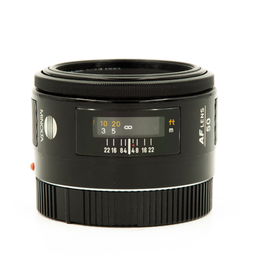 Minolta Maxxum 50mm f1.7 Autofocus Lens