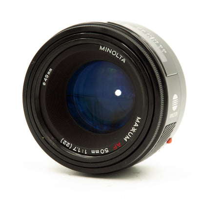 Minolta Maxxum 50mm f1.7 Autofocus Lens