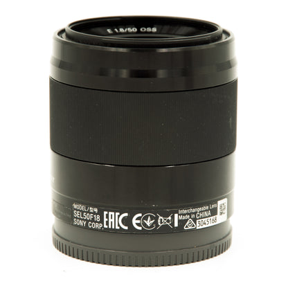 Sony E 50mm f1.8 Prime Lens (APS-C)
